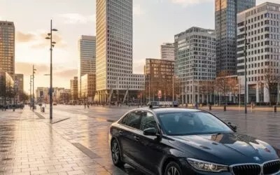 Architectuurwandeling rond Het Strijkijzer en moderne torens in Den Haag.