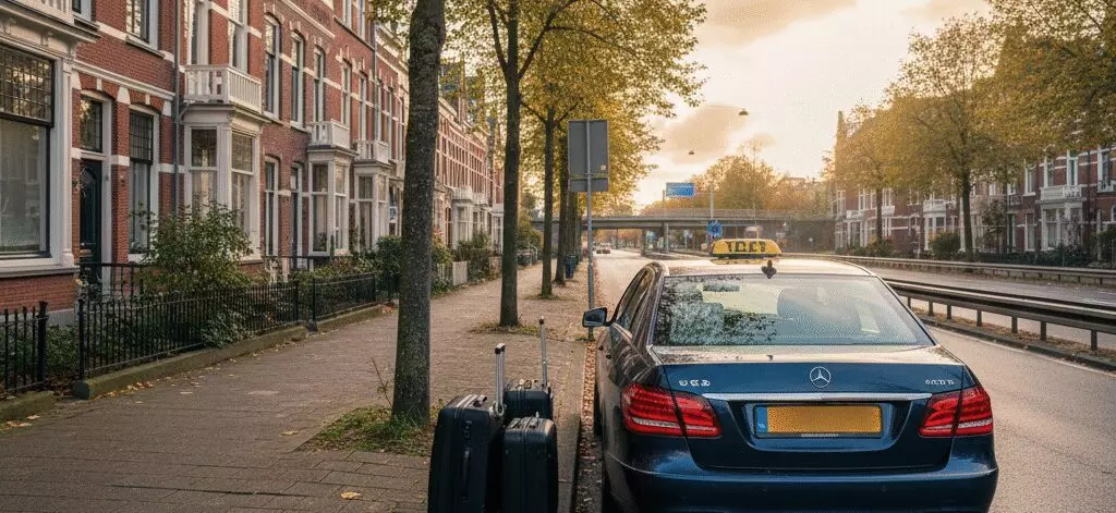 Hoe lang duurt een taxi rit naar Frankfurt Airport vanaf Statenkwartier? Kosten van een taxi rit Den Haag-Statenkwartier naar Frankfurt Airport