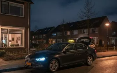 Hoe veilig is taxi vervoer naar Schiphol in de nacht?