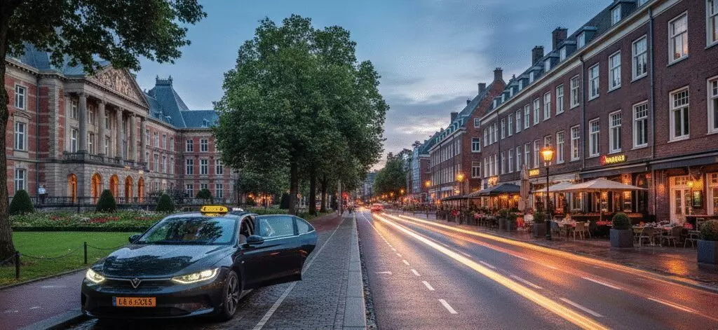 Vredespaleis en internationale wijk met culinaire wereldkeuken in Den Haag. Vredespaleis: Een venster op internationale rechtspraak in Den Haag