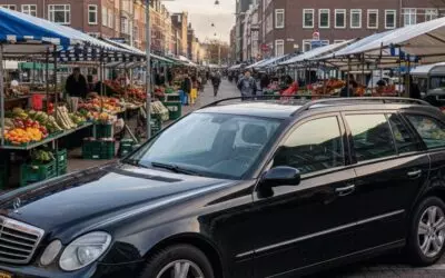 Waar neem je een taxi naar Schiphol bij Haagse Markt?