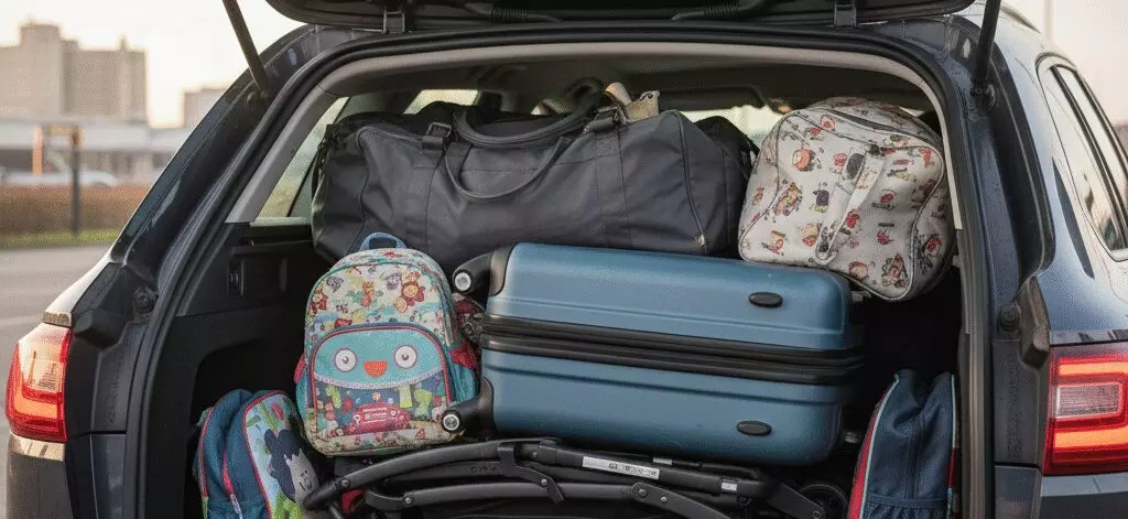 Waarom gezinnen kiezen voor taxi vervoer naar Rotterdam Airport boven OV? Hoe een gezinsreis met taxi naar Rotterdam Airport verloopt