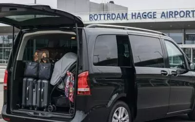 Waarom toeristen taxi’s naar Rotterdam Airport prefereren bij veel bagage?
