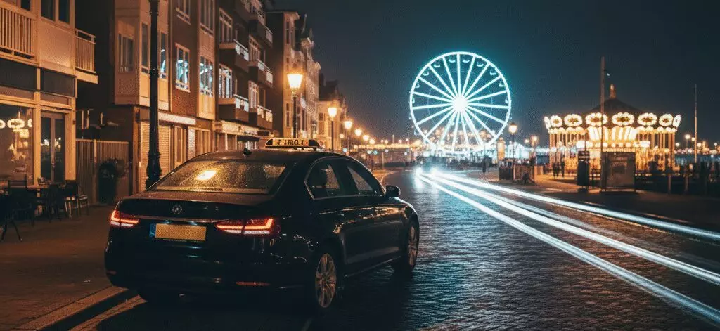 Wat zijn de avondtoeslagen voor taxi's in Scheveningen? Voorbeelden van taxikosten met avondtoeslag vanuit Scheveningen