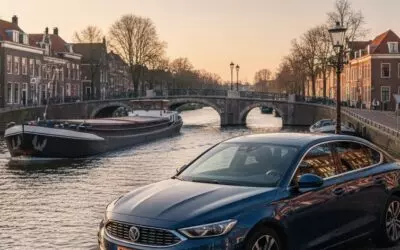Waterweg varen naar Delft met verhalen van schippers en bruggen in de regio.