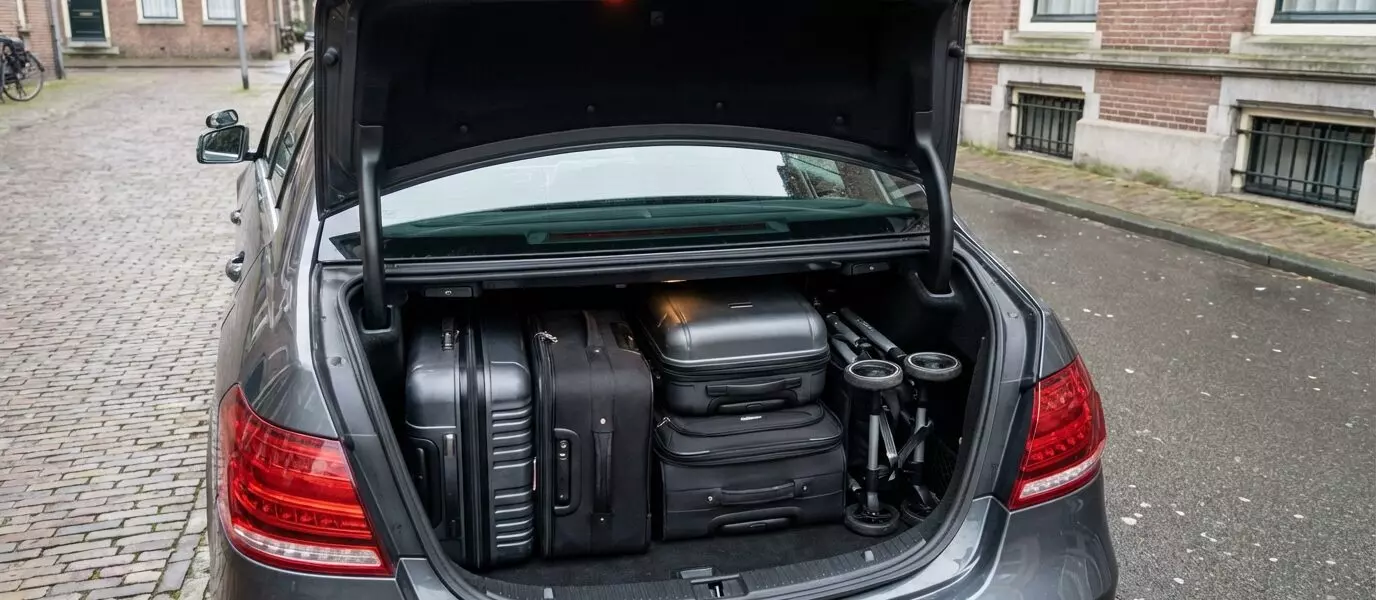 Hoeveel koffers passen in een standaard taxi naar luchthavens? Bagageruimte in een normale taxi: hoe werkt het?