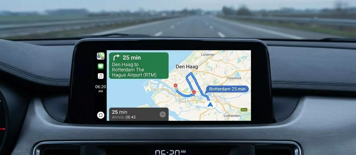 Hoe lang duurt een taxi rit naar Rotterdam Airport zonder files? Factoren die de reistijd beïnvloeden zonder files