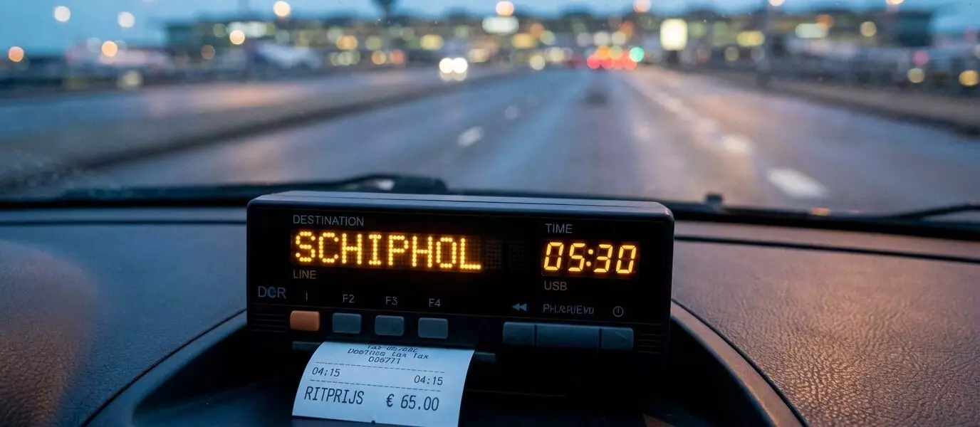 Stel je voor: je moet vroeg op reis of juist heel laat nog naar Schiphol. Stel je voor: je moet vroeg op reis of juist heel laat nog naar Schiphol.