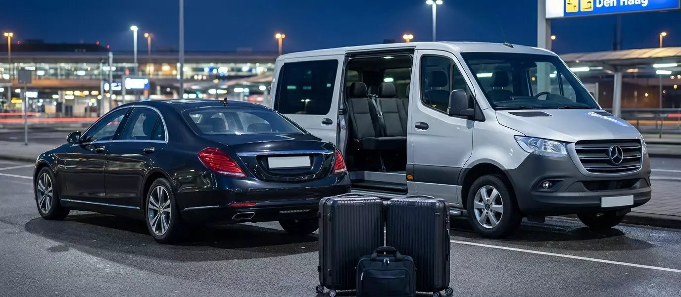 Stel je voor: je moet vroeg op reis of juist heel laat nog naar Schiphol. Type voertuig en voorzieningen: personenauto versus personenbus
