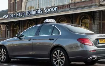 Taxi halte Frankenslag Den Haag