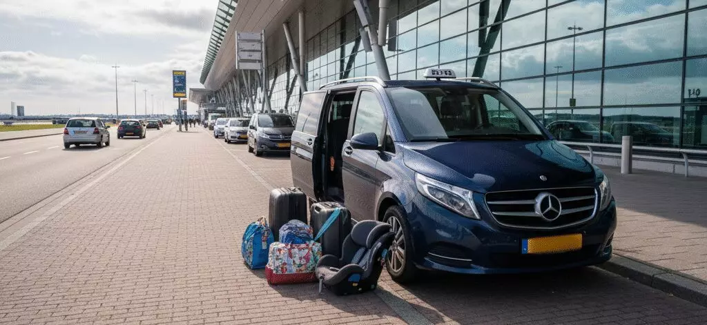 6 tips voor gezinnen met jonge kinderen die naar vliegvelden reizen.