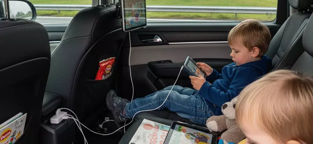 Entertainment en technologie: Kinderen rustig houden onderweg
