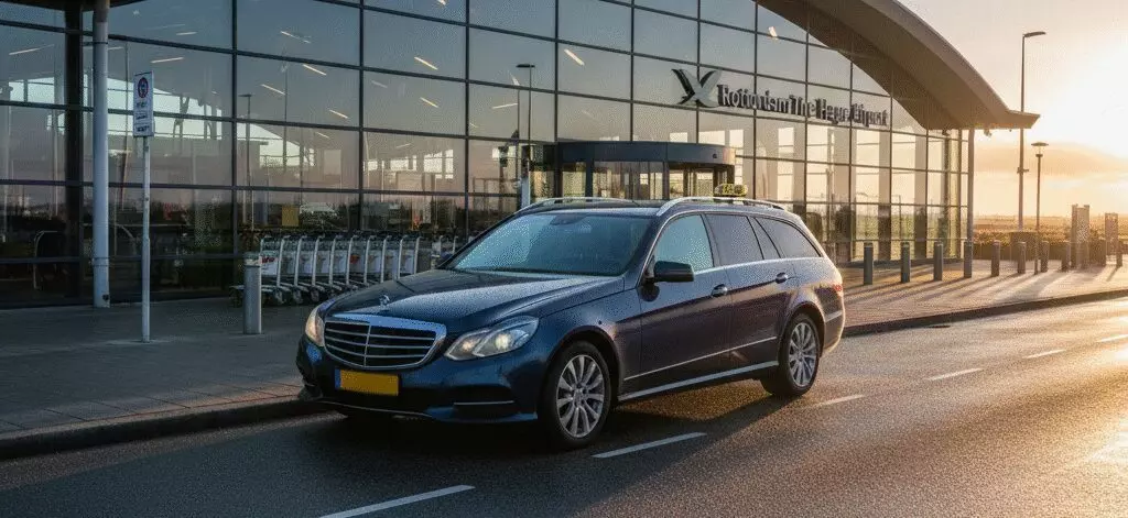 Optimaliseer je vertrek met een taxi en minimaliseer wachttijd naar Rotterdam Airport