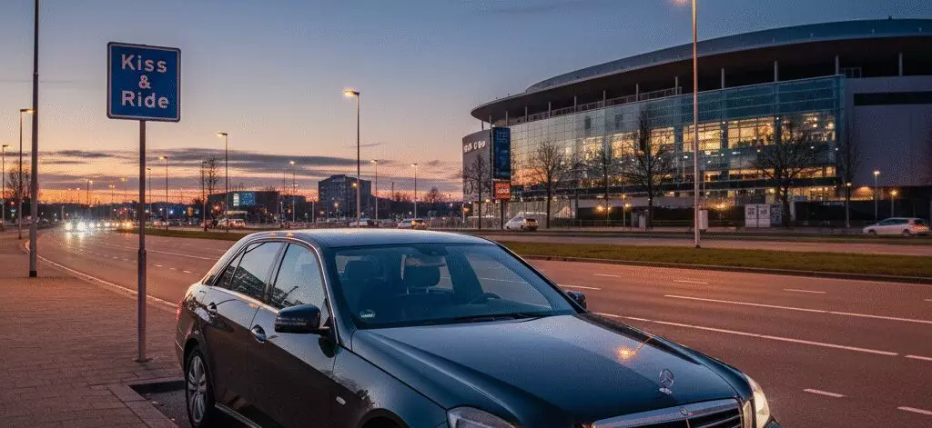 Gebruik officiële taxistandplaatsen en kiss & ride zones