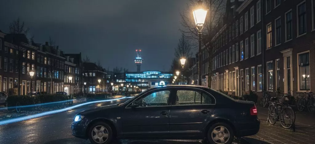 8 tips om veilig s nachts naar Rotterdam Airport te reizen met taxi.