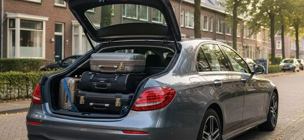 9 tips om bagage optimaal te vervoeren in taxi naar vliegvelden.