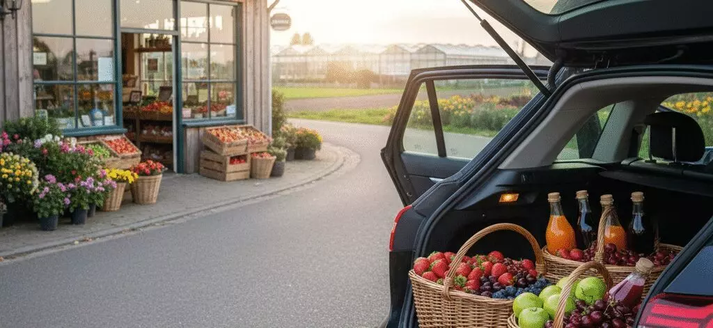 Boerderijwinkelroutes en slimme logistiek