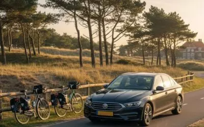 Dagtrip naar Wassenaar duinen en landgoederen met fietsroute in Wassenaar.