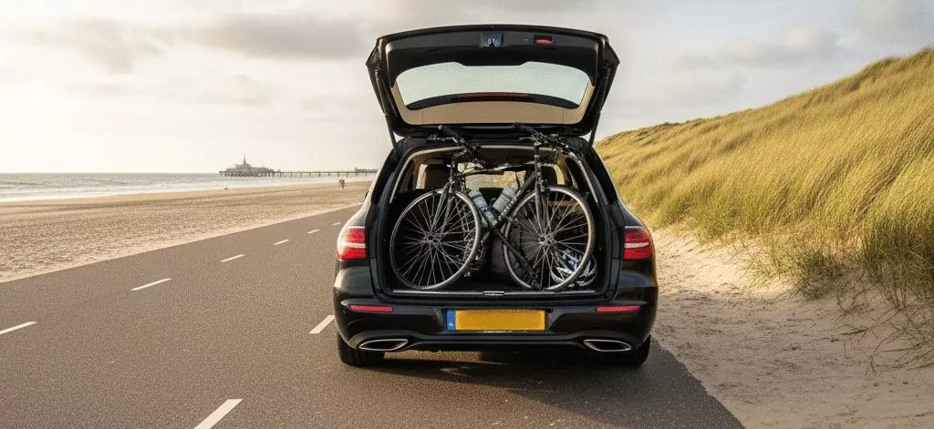 Fiets de kustroute van Hoek van Holland naar Scheveningen in de regio.