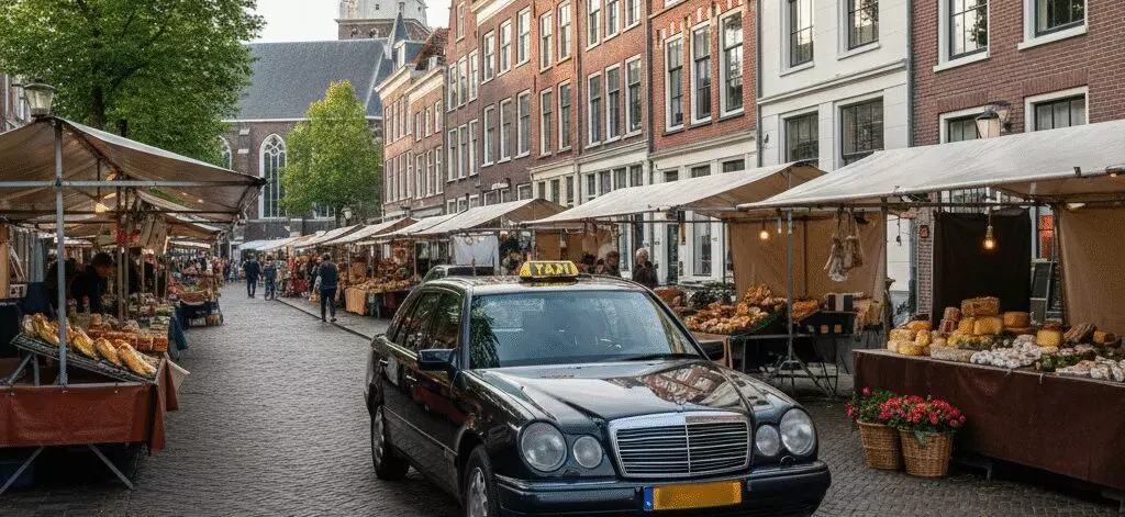 Ontdek het historisch centrum van Voorburg met authentieke markt en klassieke gevels