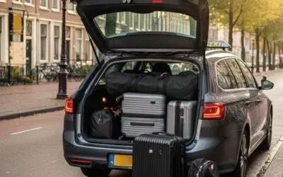 Hoe een taxi je helpt met bagage bij verre vluchten?