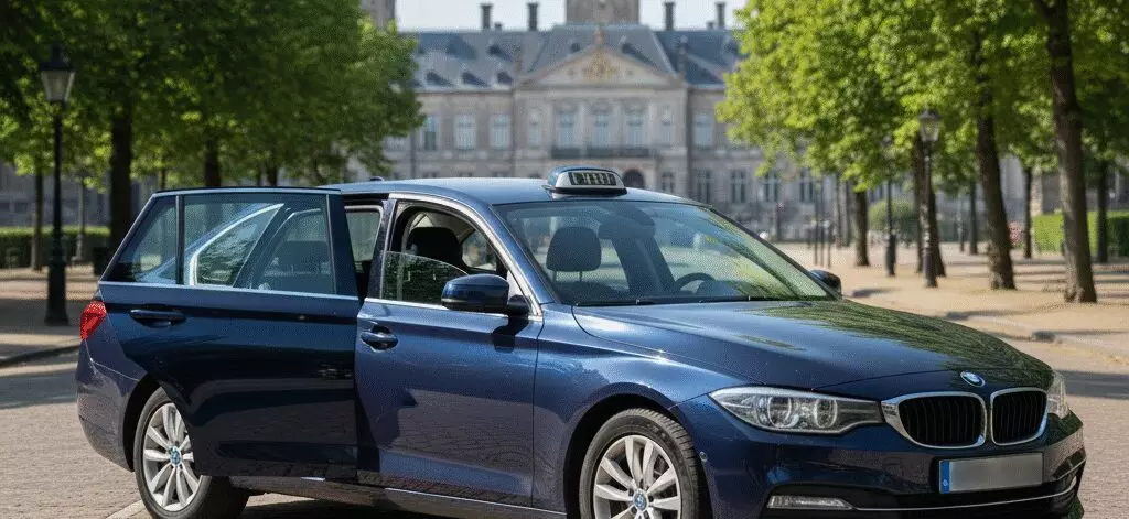 Hoe een taxi van Haagse Markt naar Vredespaleis tijd bespaart?