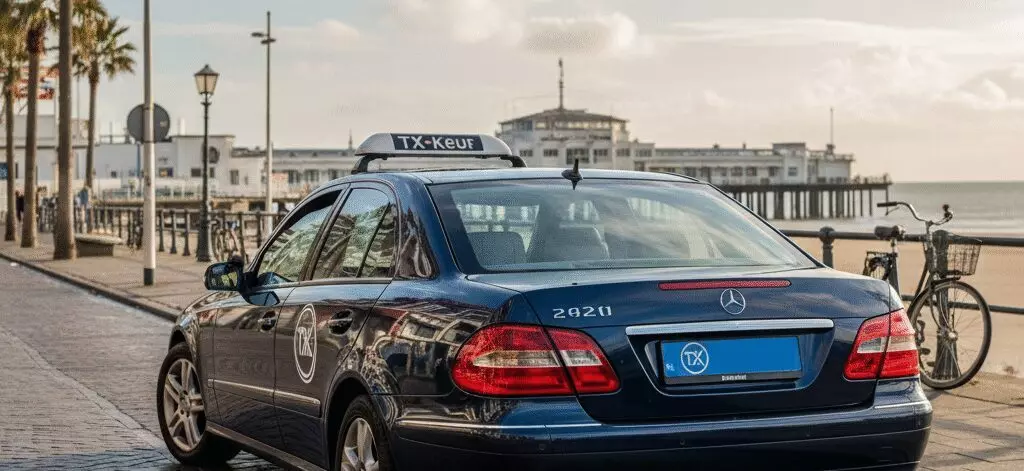 Officiële kenmerken van taxi’s met keurmerk in Scheveningen