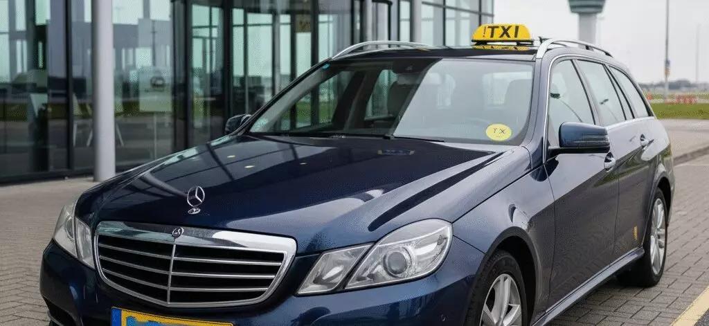 Hoe werkt het reserveren van een taxi naar Rotterdam Airport?