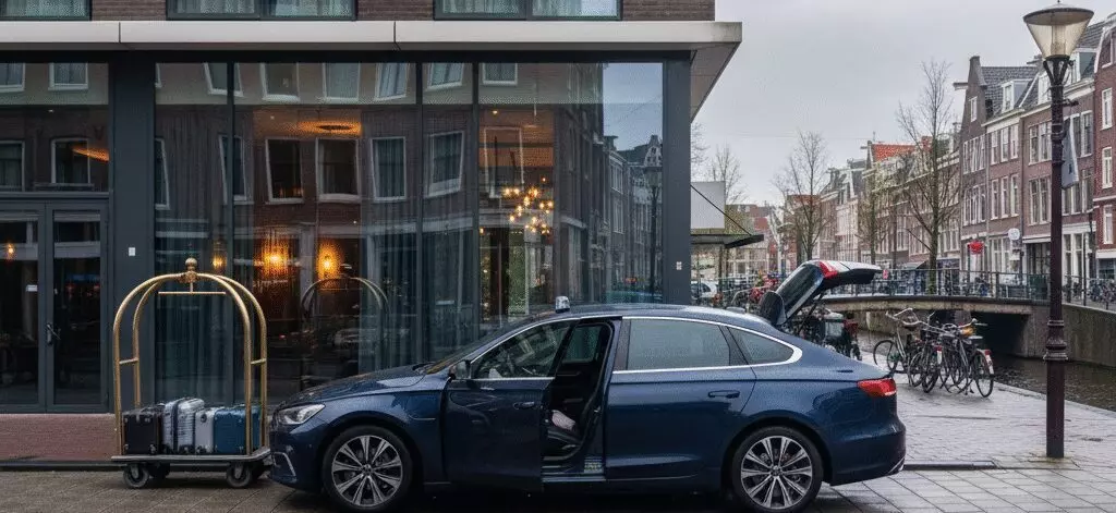 Hoe hotelgasten voordeel halen uit direct taxi vervoer naar Rotterdam Airport?