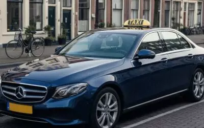 Hoe lang duurt de snelste route per taxi naar Rotterdam Airport?