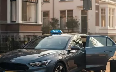 Hoe lang duurt een taxi rit naar Frankfurt Airport vanaf Statenkwartier?