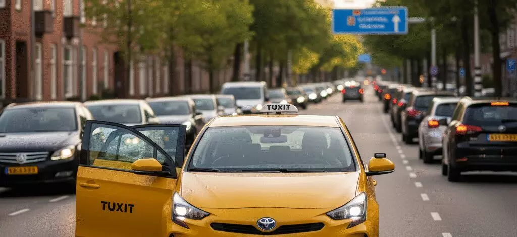 Hoe snel is een taxi naar Schiphol vanaf Den Haag tijdens ochtendspits?