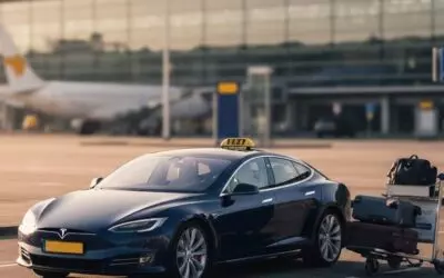 Hoe werkt de betaling bij zakelijke ritten naar Schiphol?