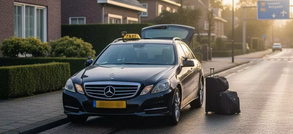 Hoe werkt het proces van lange ritten met taxi naar vliegvelden?