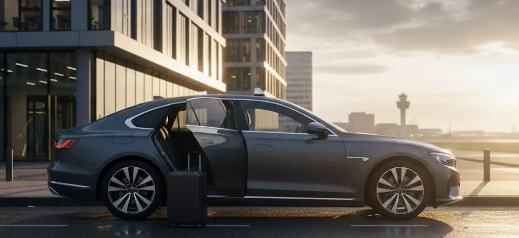 Zakelijke taxi naar het vliegveld met factuur: Snel, overzichtelijk en efficiënt