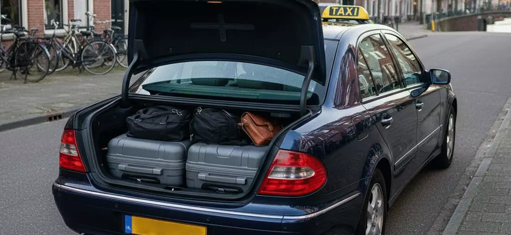 Standaard taxi capaciteit: hoeveel koffers passen er in de bagageruimte?
