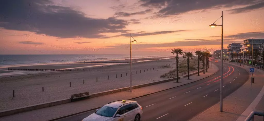 Ervaar de magie van Kijkduin boulevard tijdens de avondschemer