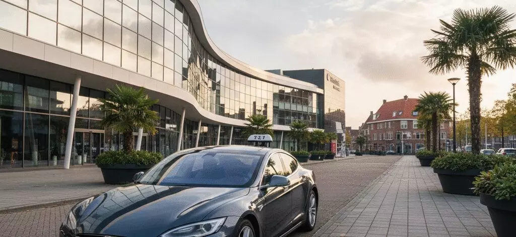 Boek je taxirit soepel en snel voor Mall of the Netherlands inclusief tarieven