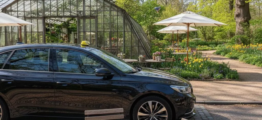 Park Ockenburgh en landgoedtuinen met pannenkoeken bij de kas in Den Haag.