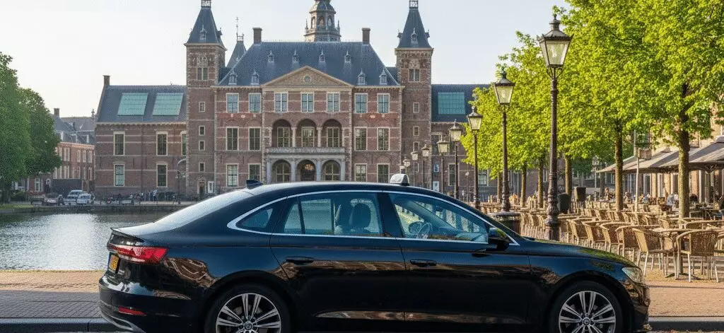 Plan je dag bij Mauritshuis en Hofvijver met koffie op het Plein in Den Haag.