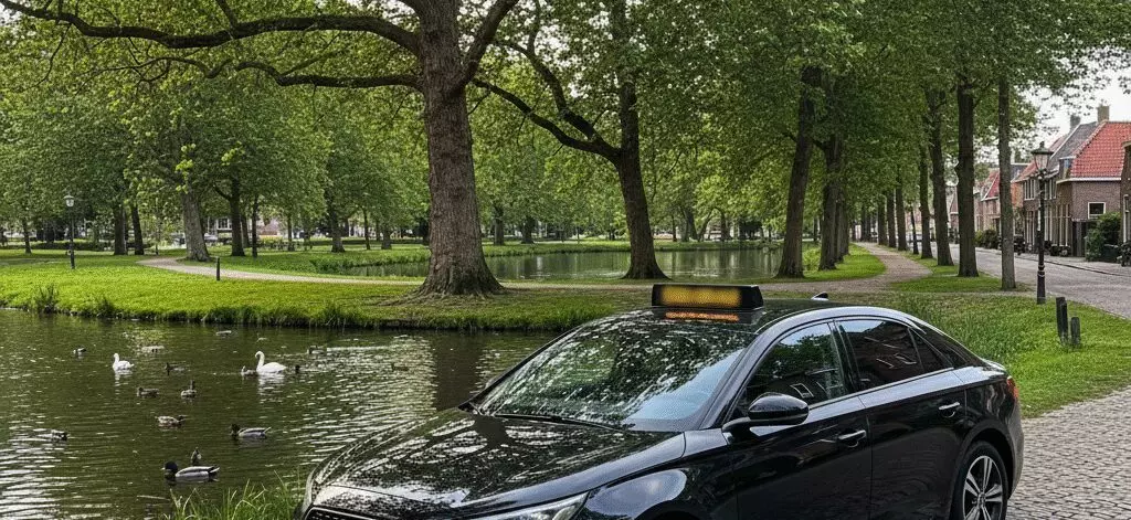 Rijswijk Plas en ommetjes door park en historische lanen in Rijswijk.