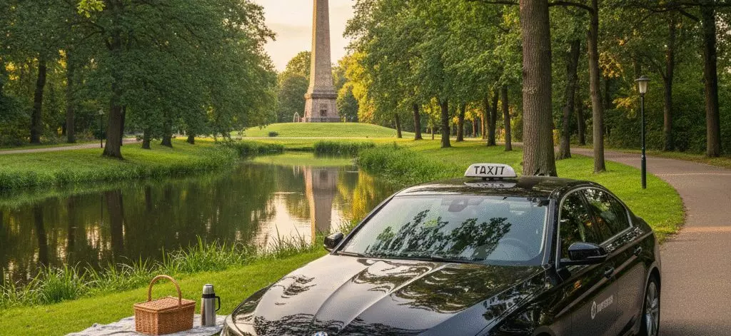 Rijswijkse Bos en de Naald met picknick aan stille waterkant in Rijswijk.