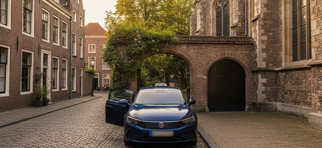 Stadswandeling door hofjes en kerken met gids uit de buurt in Den Haag.