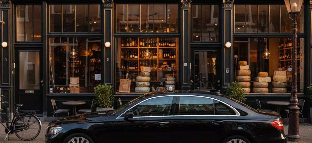 Stedelijke wijnbars met lokale kaas en Haagse borrelplank in Den Haag.