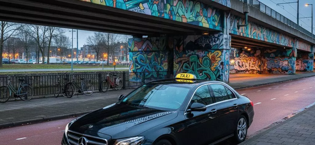 Street art op tramtunnels en fietsbruggen in Zoetermeer in Zoetermeer.