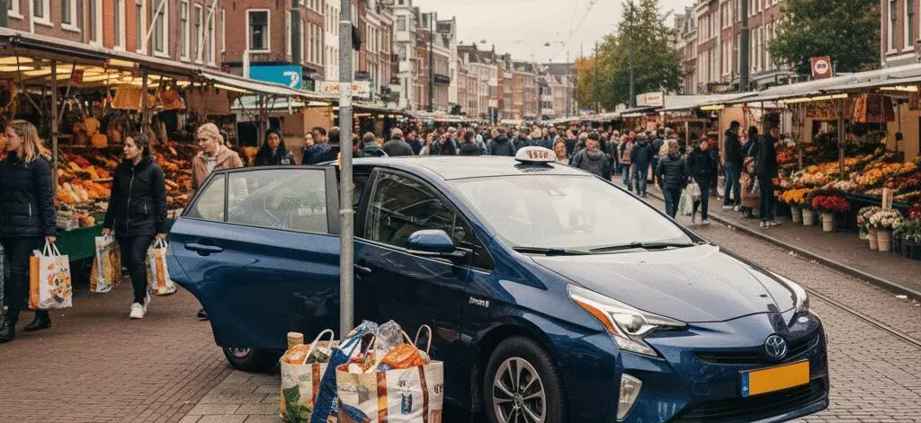 Taxi nemen bij Haagse Markt: Slim parkeerpunten en handige opstaplocaties
