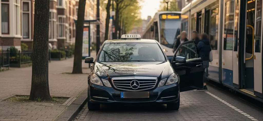 Waarom een taxi nemen vanaf Statenkwartier rustiger is dan tram?