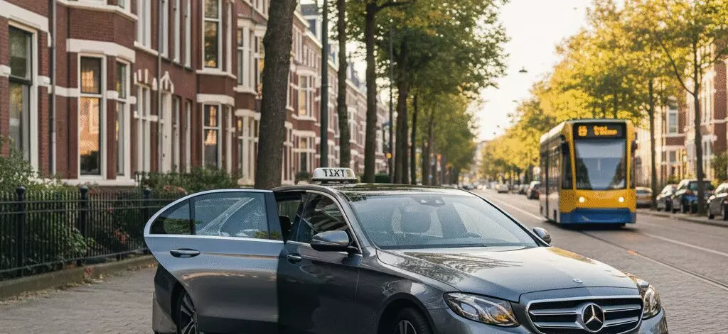 Taxi of tram als je naar het station, centrum of luchthaven moet?