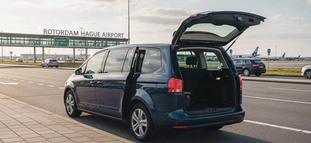 Waarom families liever taxi nemen dan parkeren bij Rotterdam Airport?
