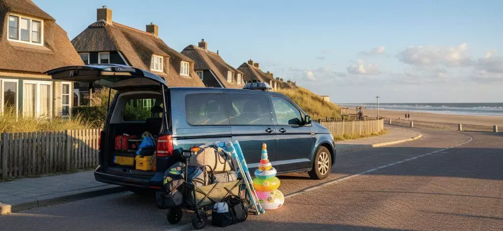 Waarom gezinnen taxi’s kiezen voor ritten naar het strand?